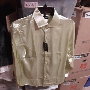 NEW ! Women Berry Wang Down Long Sleeve T Shirt Light Green Size S